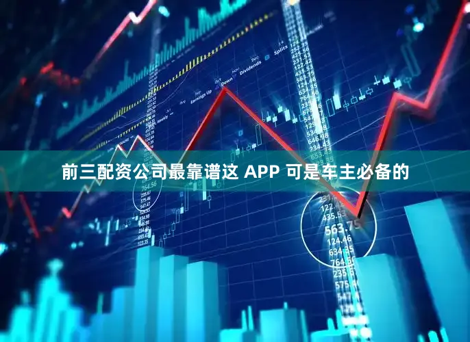 前三配资公司最靠谱这 APP 可是车主必备的